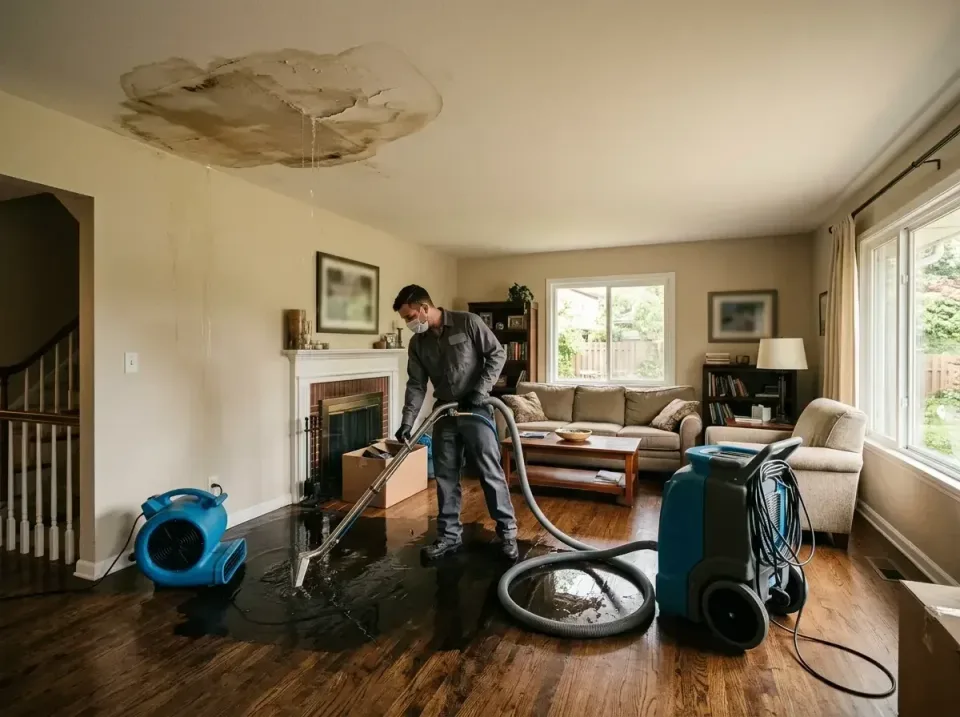 attic-pipe-burst-ceiling-drip-008 — frequently asked questions, Water Damage Restoration & Carpet Care in Parkville, PA